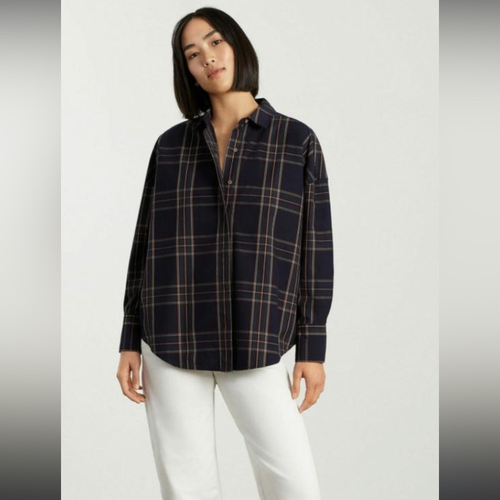 NWT Everlane Oversized Poplin Shirt